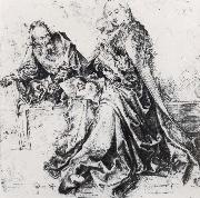 Albrecht Durer The Holy Family painting